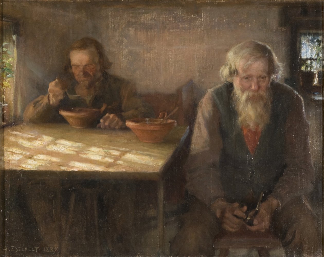 Le jour de repos - Albert Edelfelt