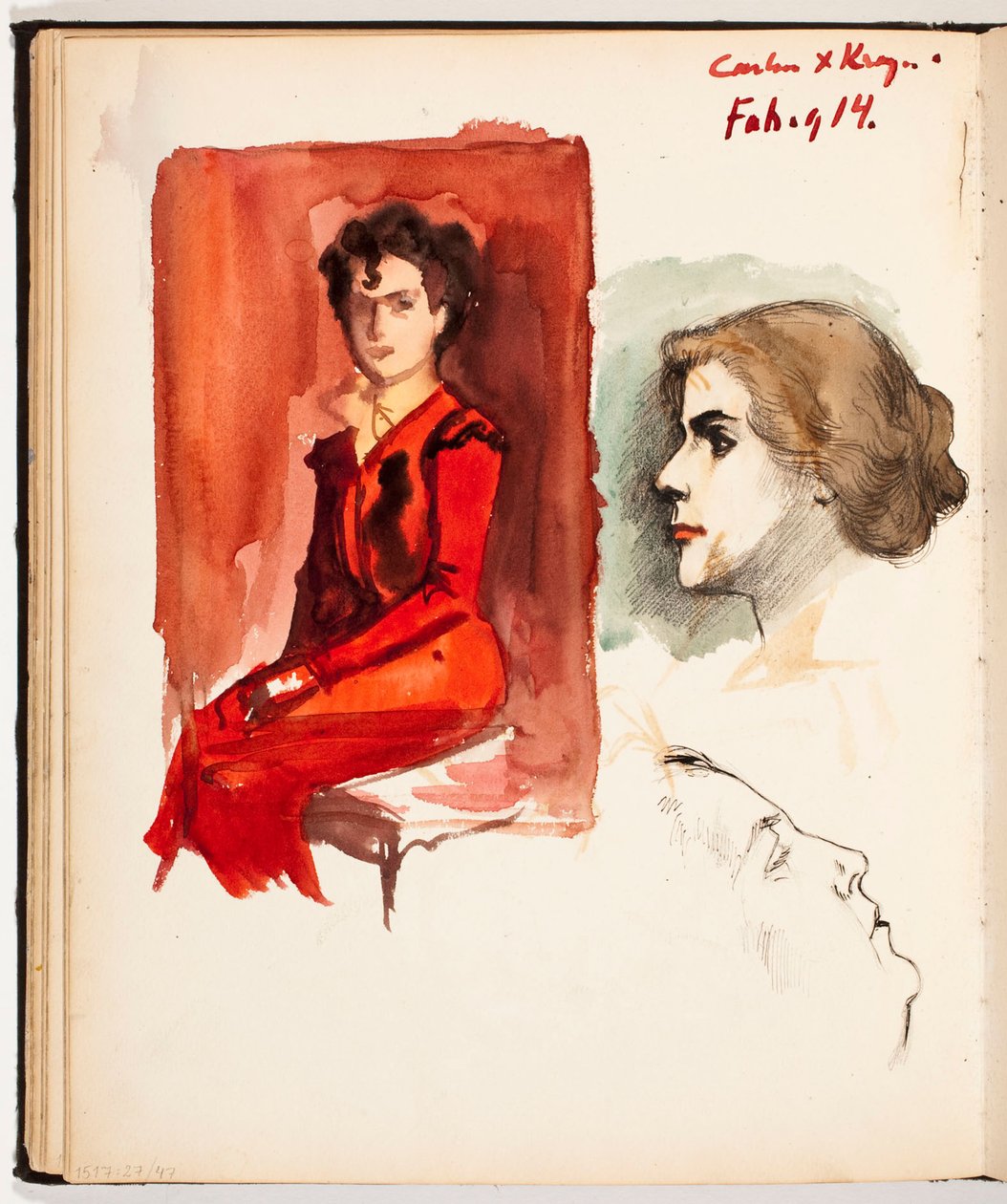 Sans titre - Albert Edelfelt