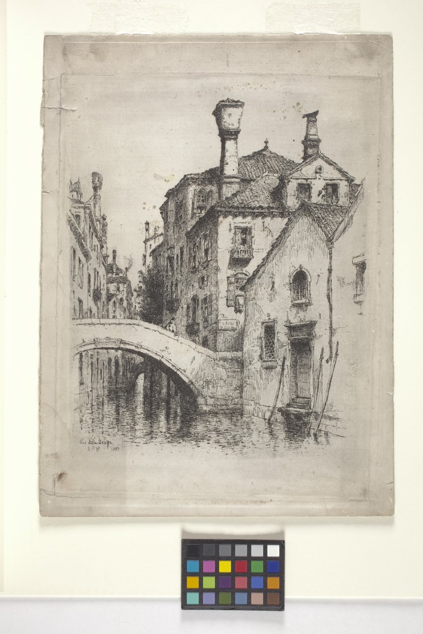 Rio della Senza, Venise - Albert Fitch Bellows