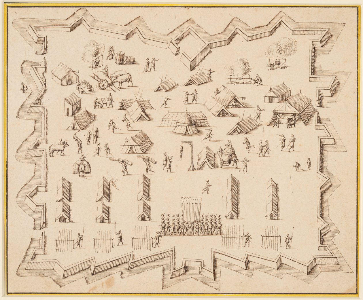 Vue aérienne d