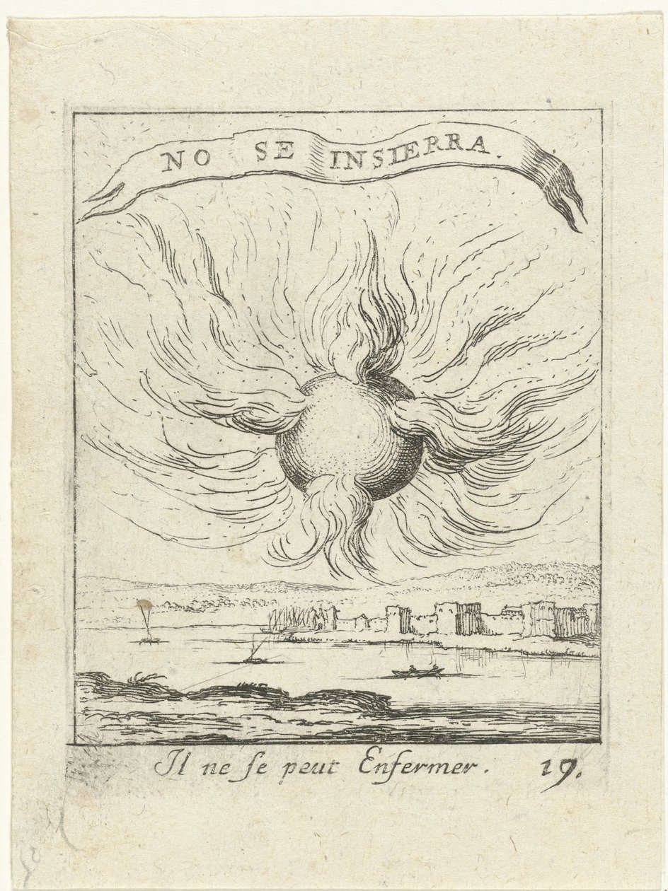 Soleil flamboyant - Albert Flamen