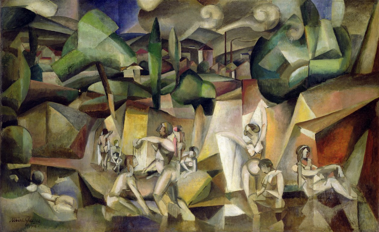Les baigneurs - Albert Gleizes