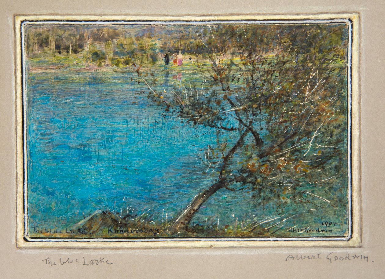Le Lac Bleu, Kanderstag - Albert Goodwin