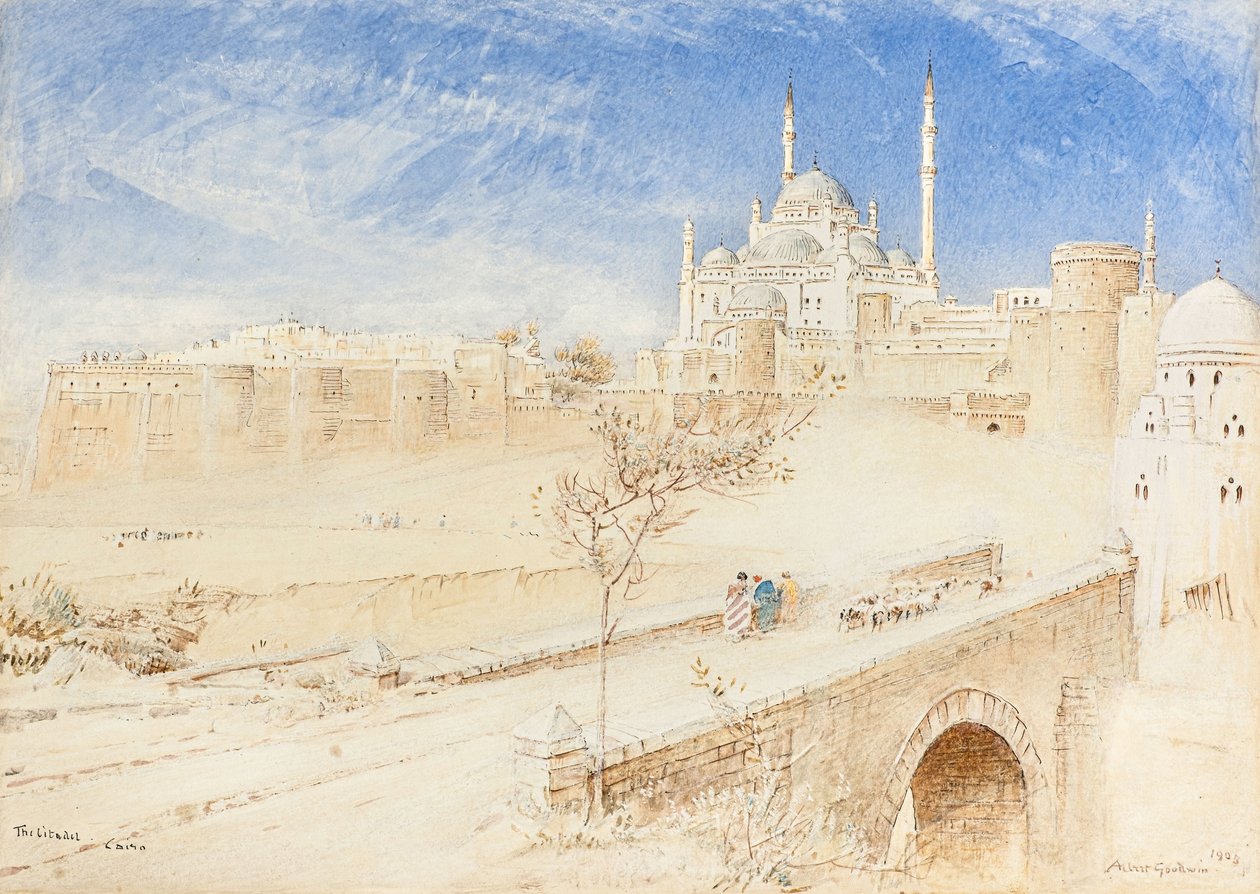 La Citadelle, Le Caire - Albert Goodwin