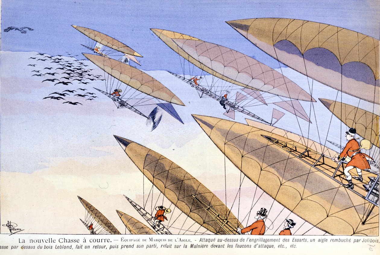 Caricature par Albert Guillaume (1873-1942) dans "L