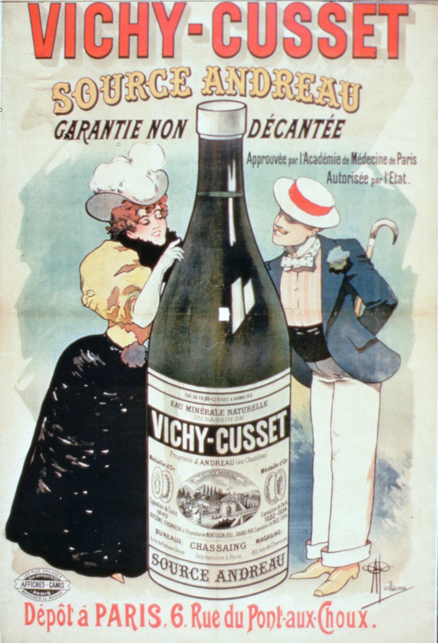 Affiche publicitaire pour l