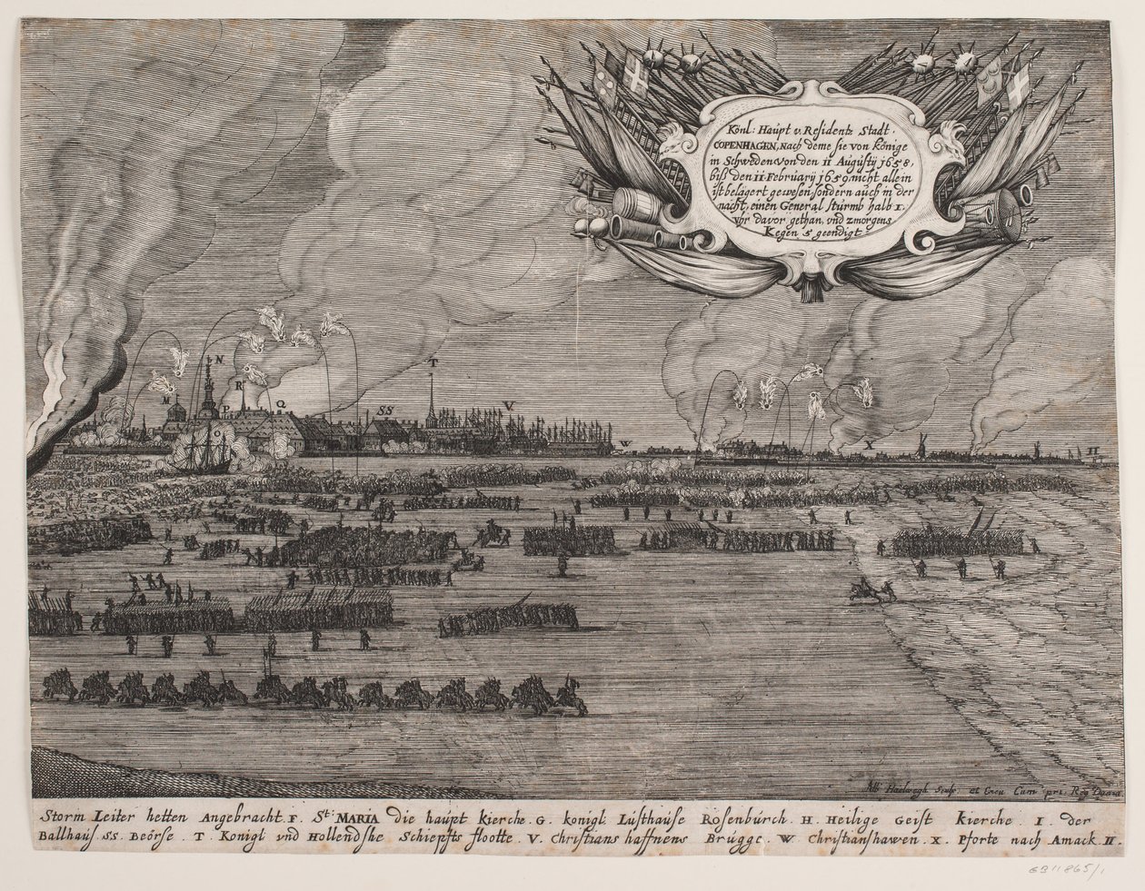 Le bombardement de Copenhague - Albert Haelwegh