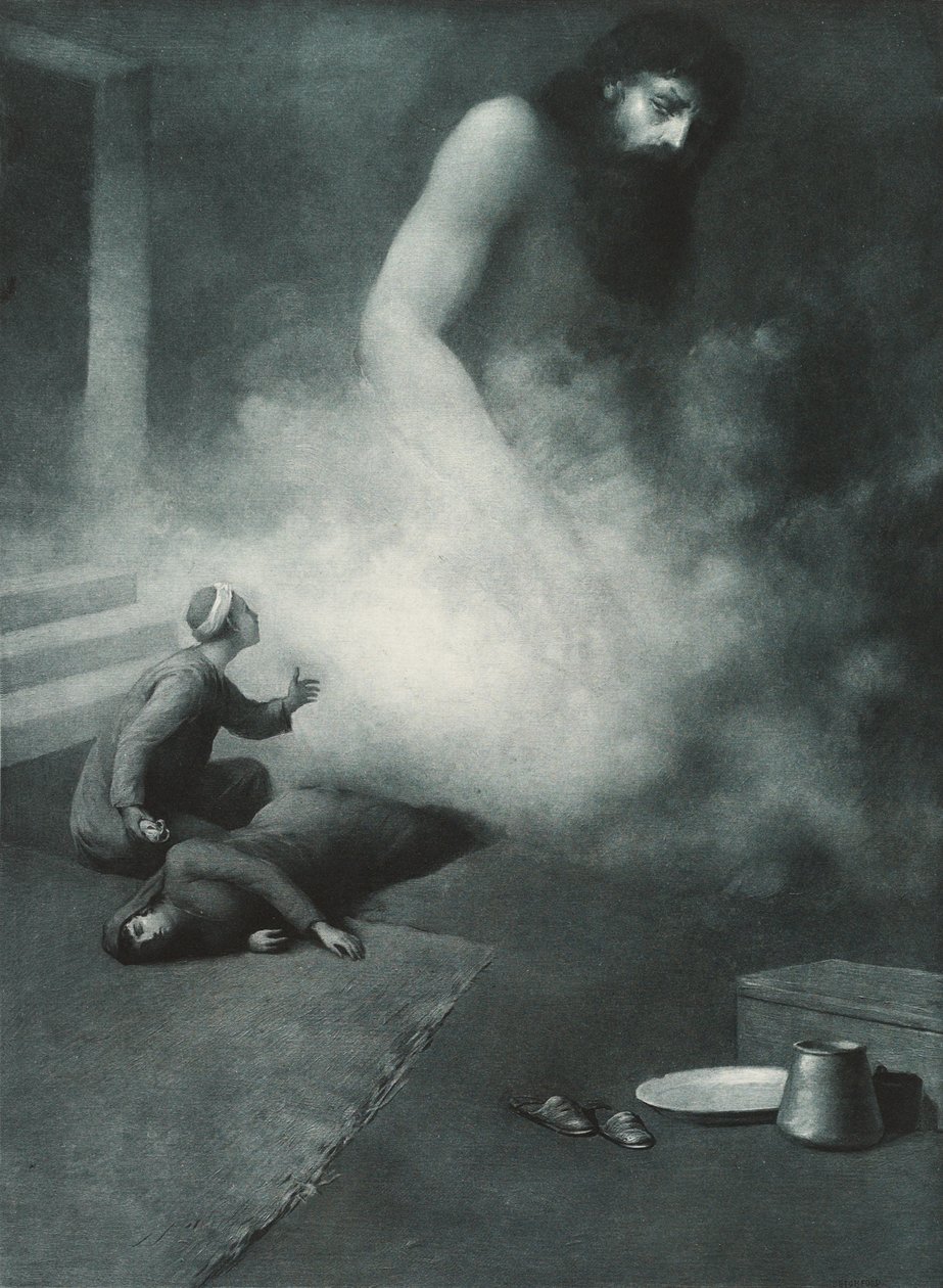 Aladdin et le Génie - Albert Letchford