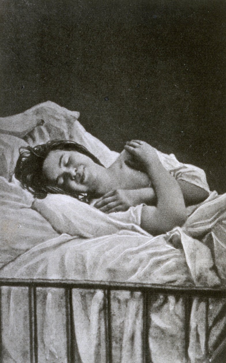Jeune femme en crise d