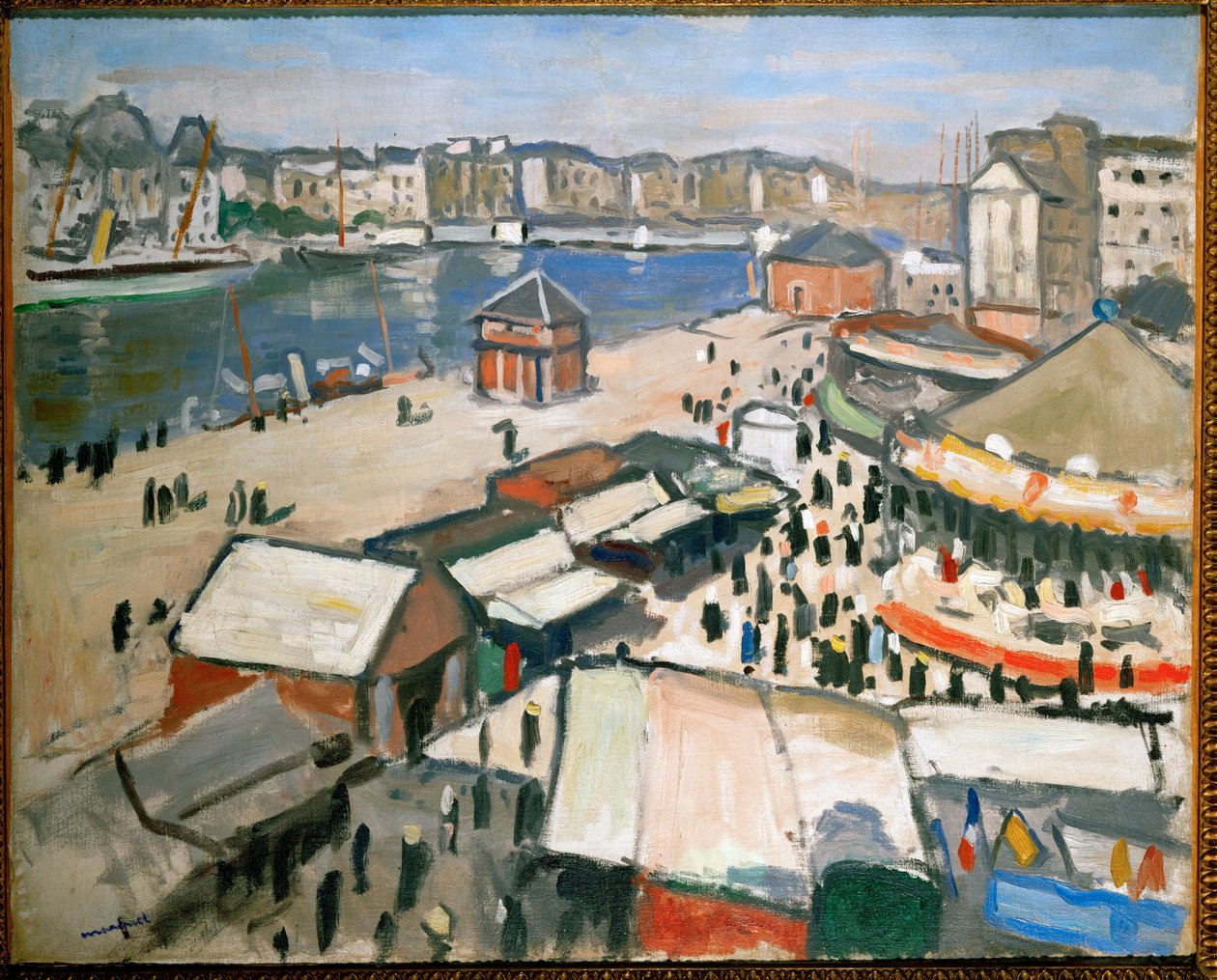 Fete foraine (huile sur toile) - Albert Marquet
