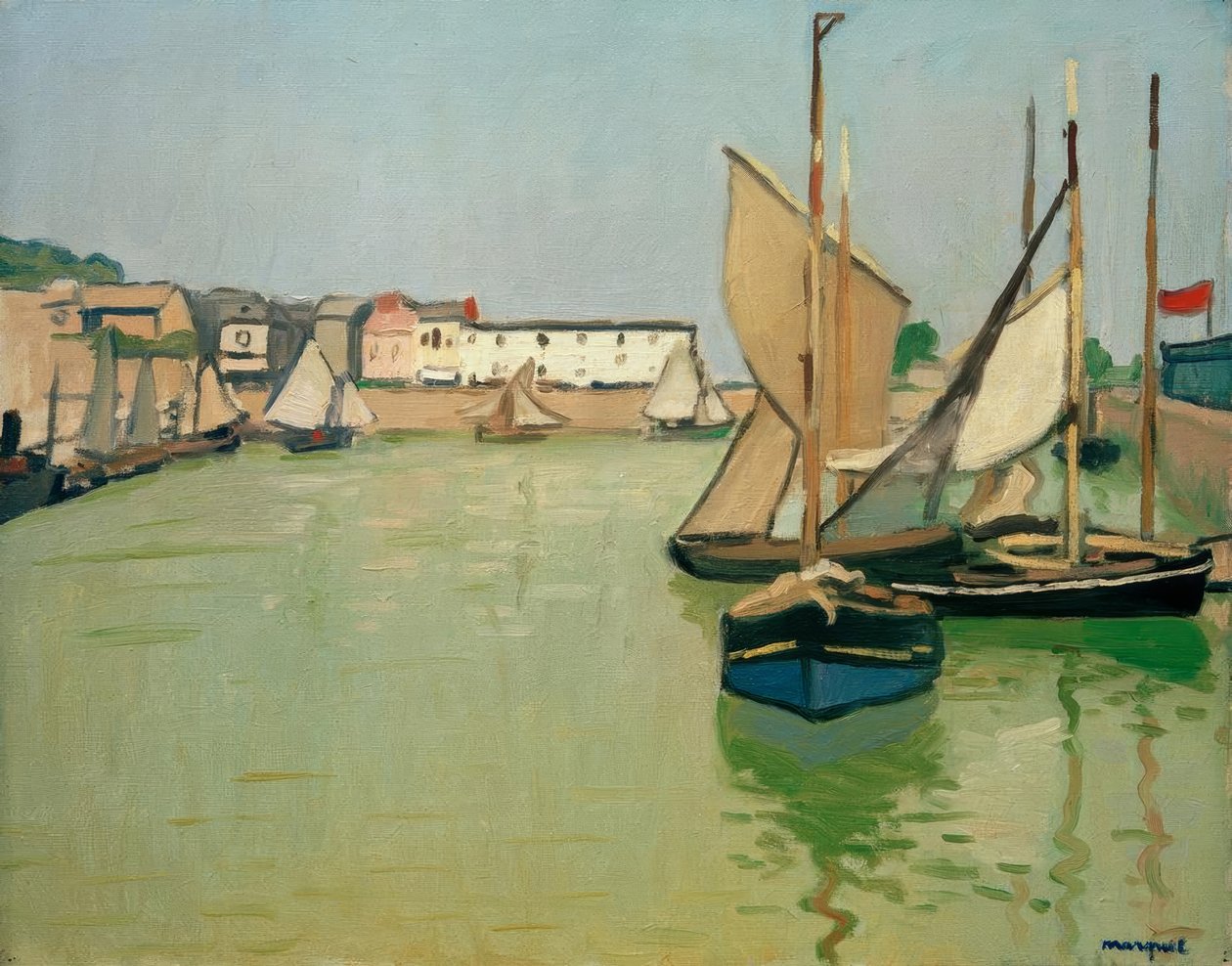 Le port de Honfleur - Albert Marquet