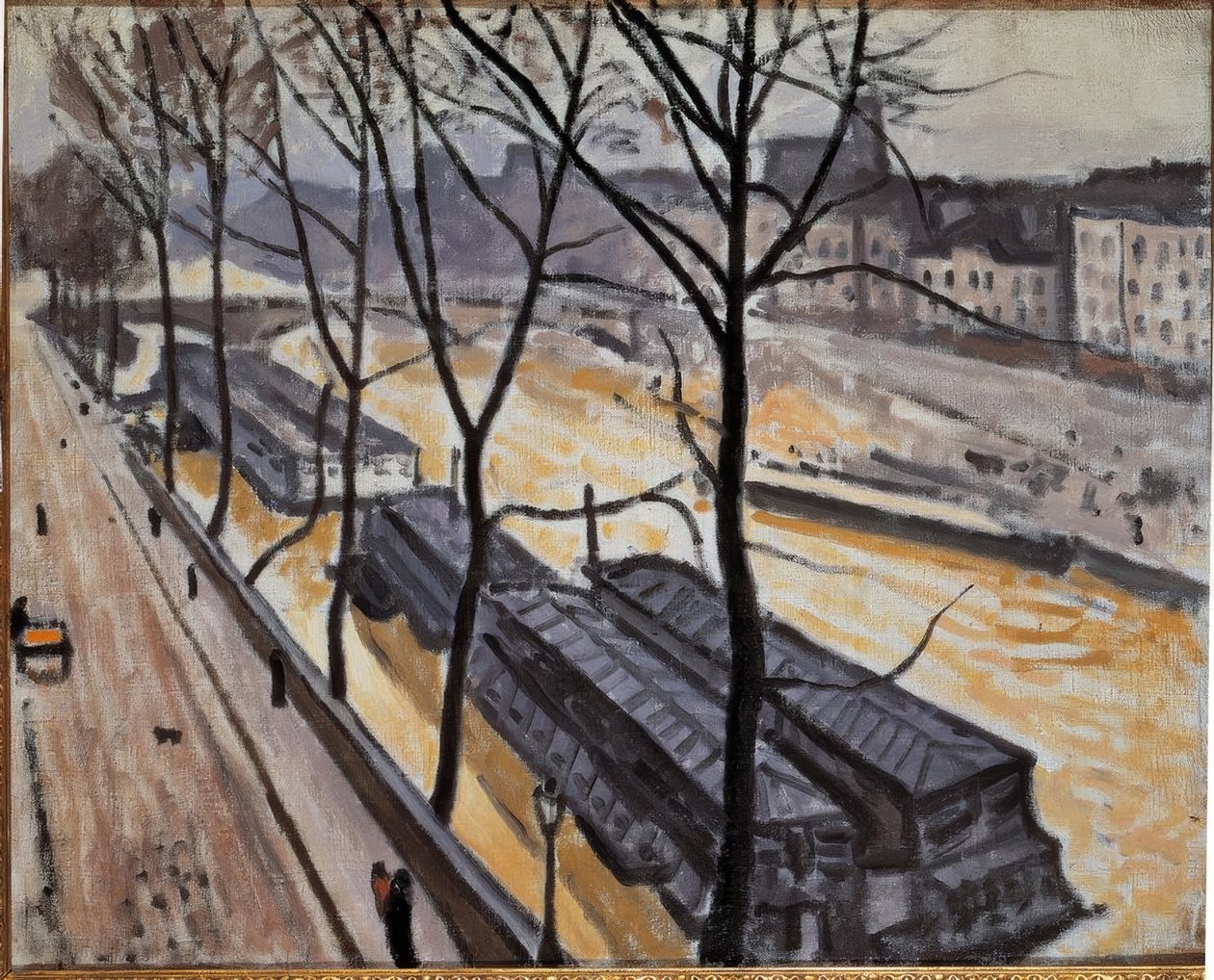 Paris en hiver (Quai de Bourbon) - Albert Marquet