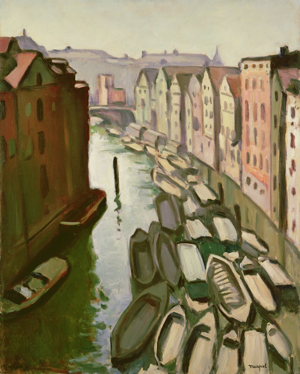Les docks à Hambourg - Albert Marquet