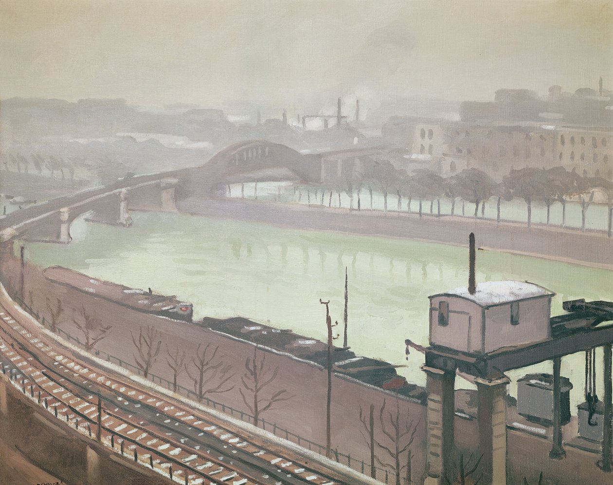 La Seine à Grenelle - Albert Marquet