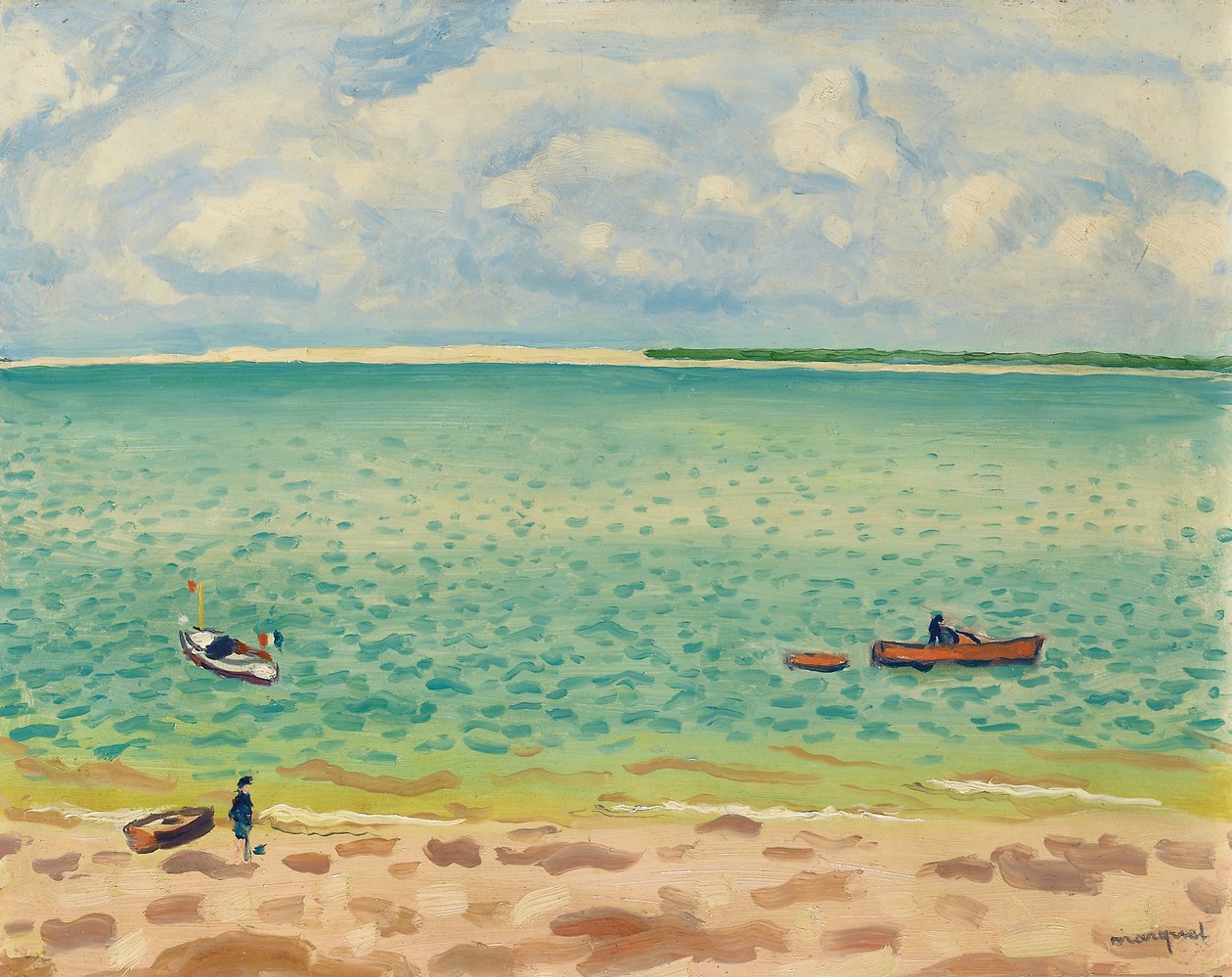 La Plage, Le Pyla - Albert Marquet