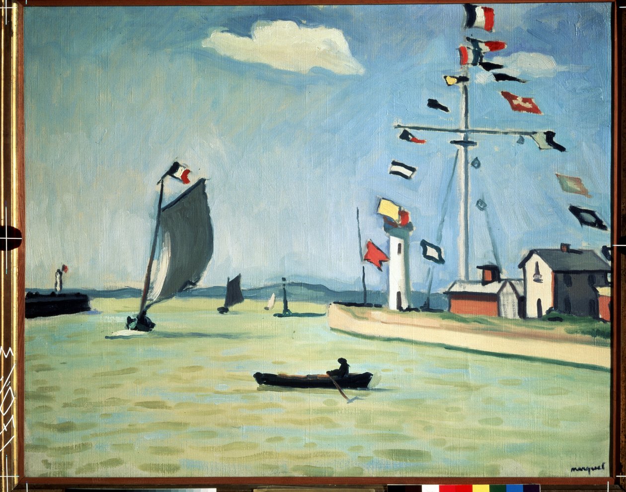 Le port de Honfleur en Normandie - Albert Marquet