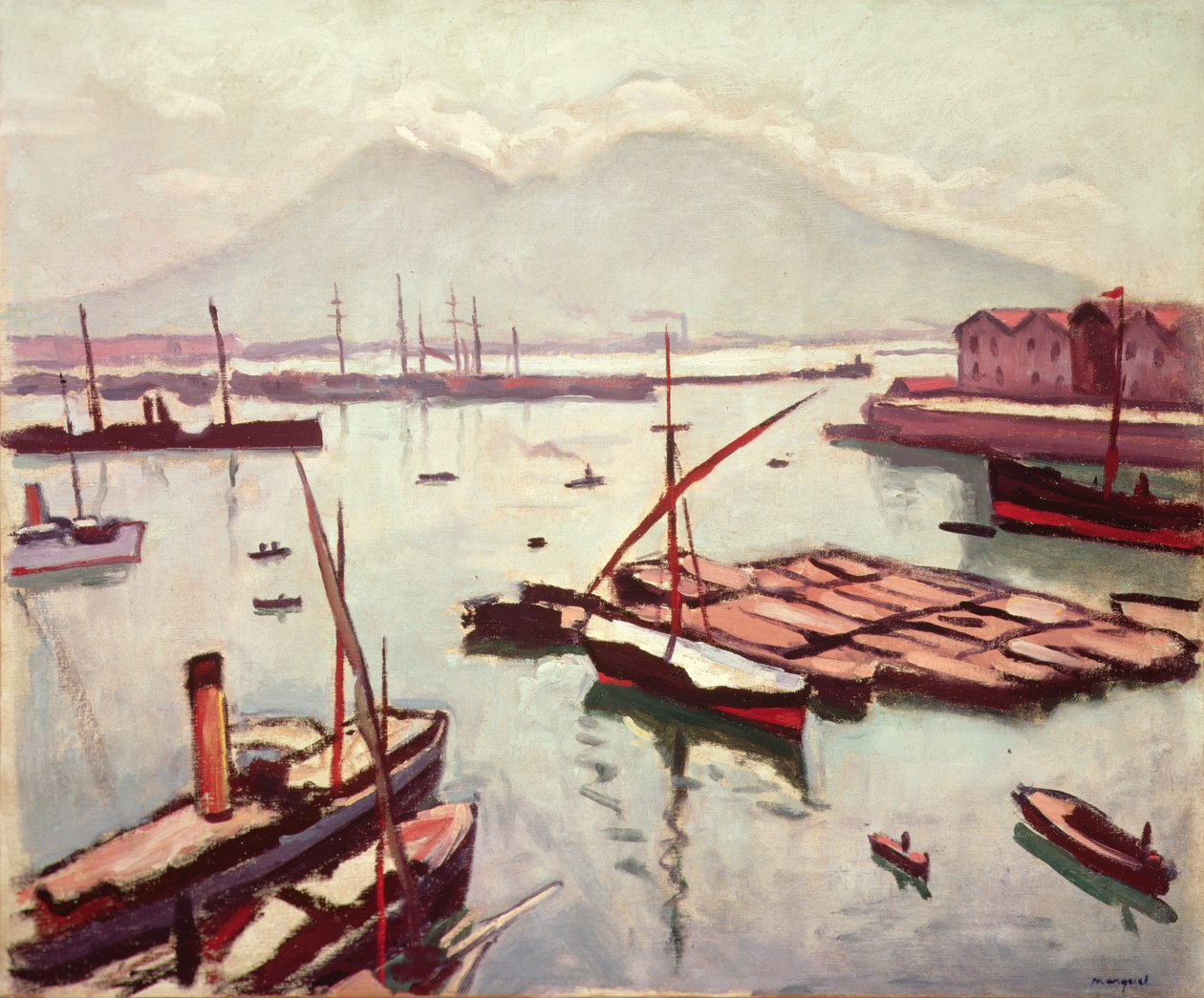 Vue de Naples - Albert Marquet