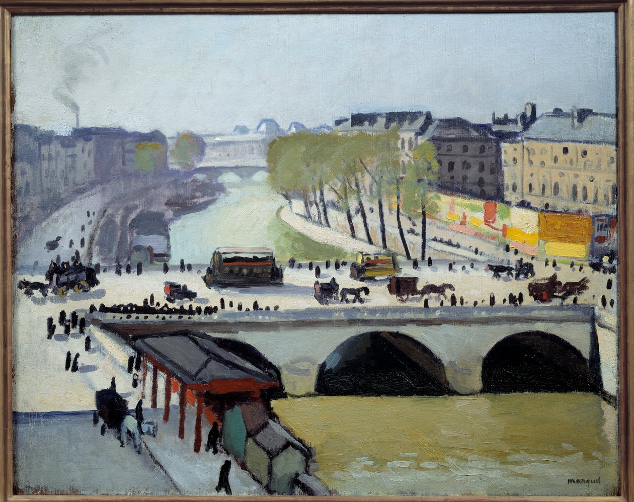 Vue du Pont Saint Michel à Paris - Albert Marquet