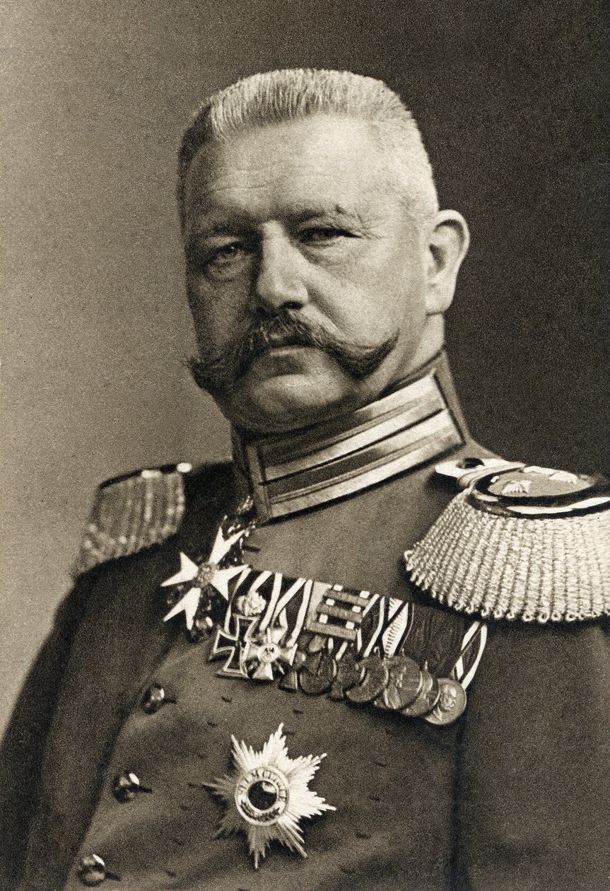 Général maréchal von Hindenburg, 1923 - Albert Meyer