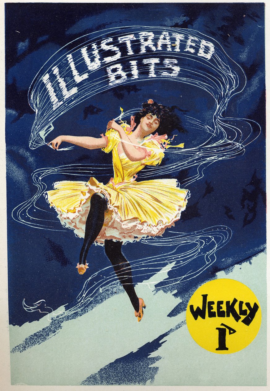 Danseuse de cancan - Albert Morrow
