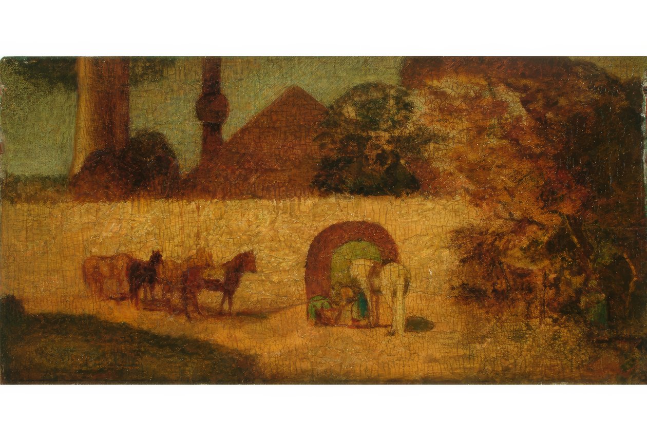 Près de la tombe du Prophète - Albert Pinkham Ryder