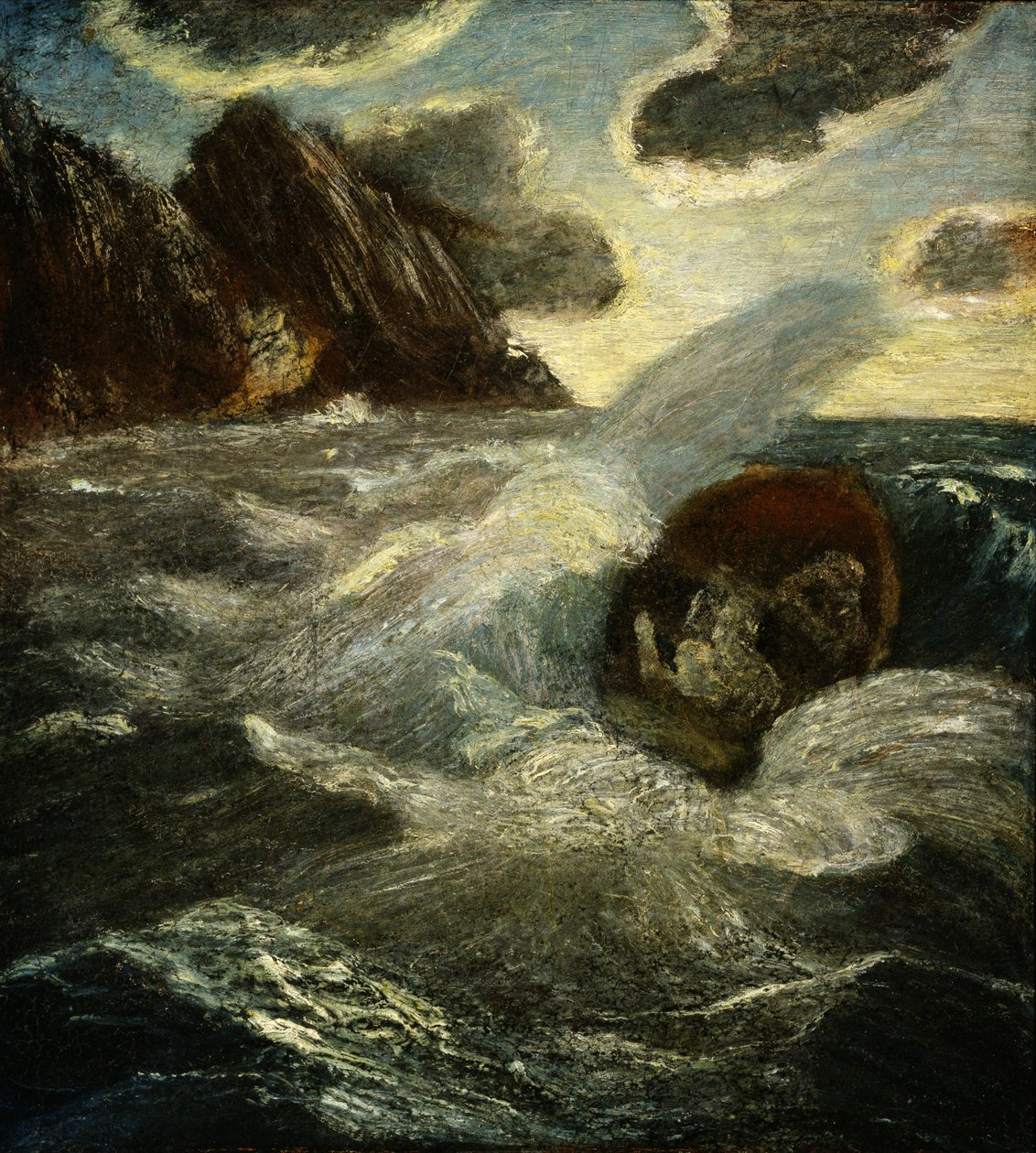 La fille de Lord Ullin, avant 1907 - Albert Pinkham Ryder