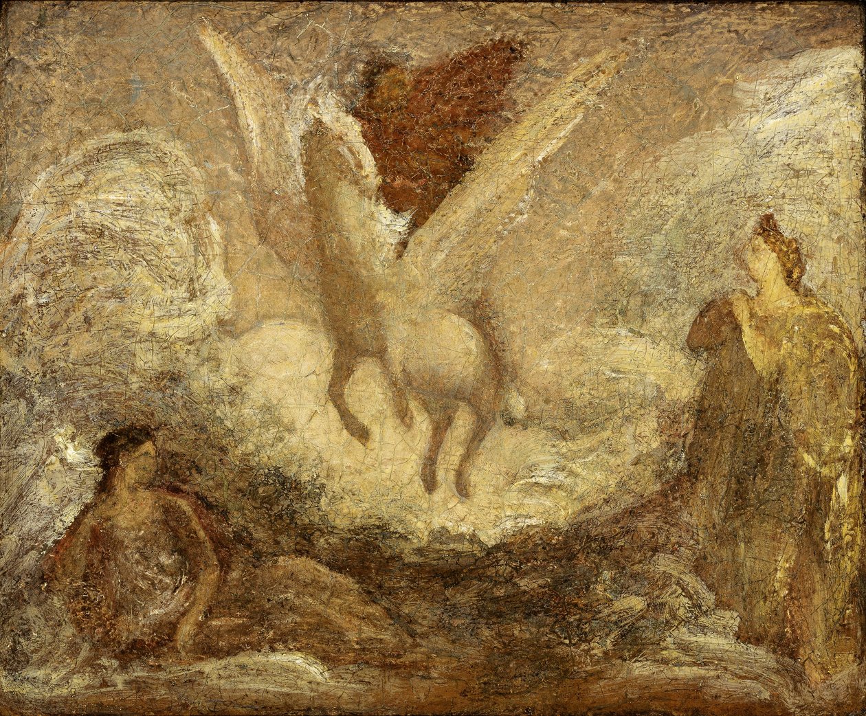 Départ de Pegasus - Albert Pinkham Ryder