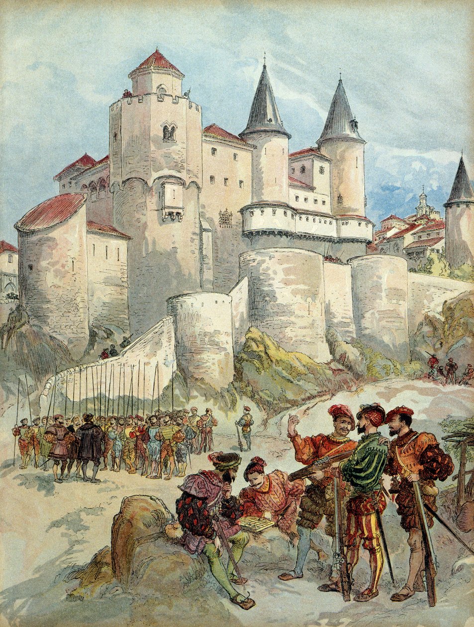 Un prisonnier, François Ier (1494-1547) fut enfermé dans une tour de l