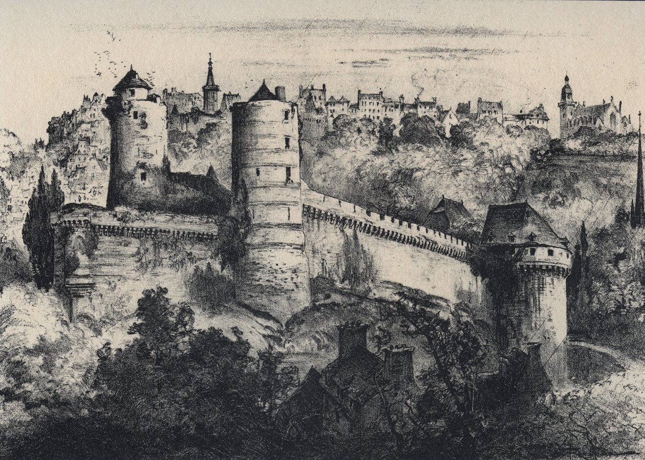 Château de Fougères - forteresse dans le département d