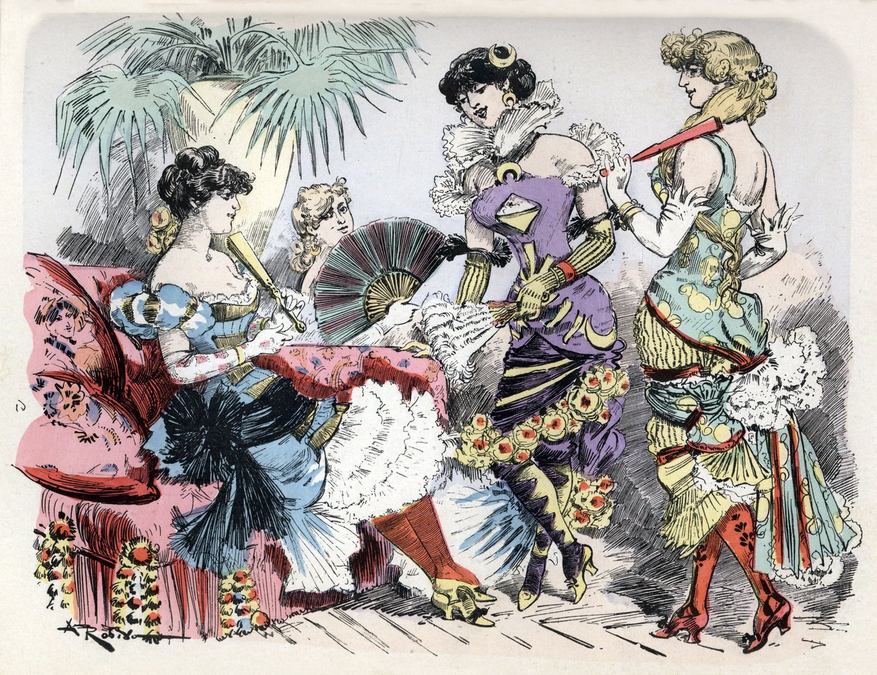 Vision futuriste de la mode - Albert Robida