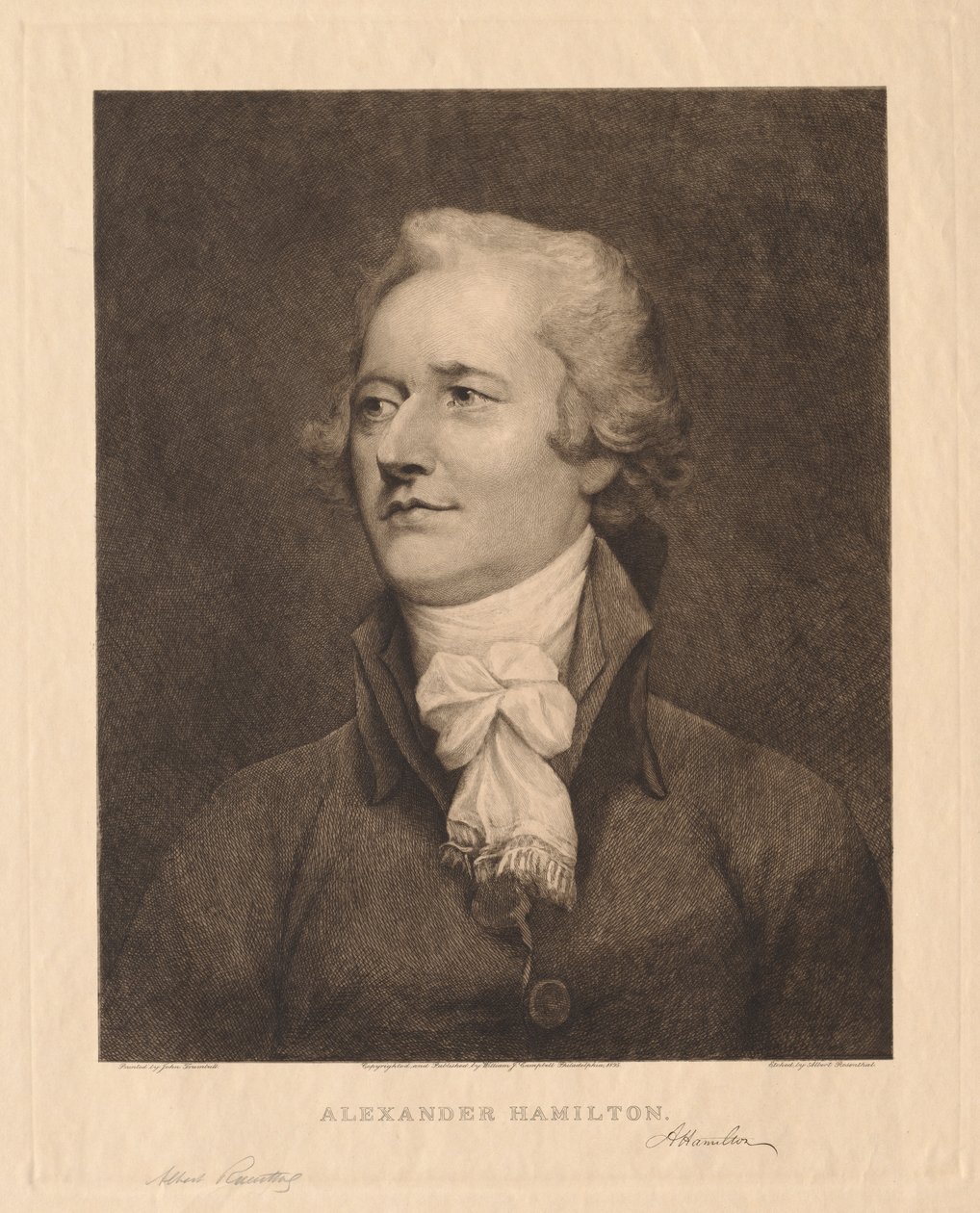 Alexander Hamilton - Albert Rosenthal