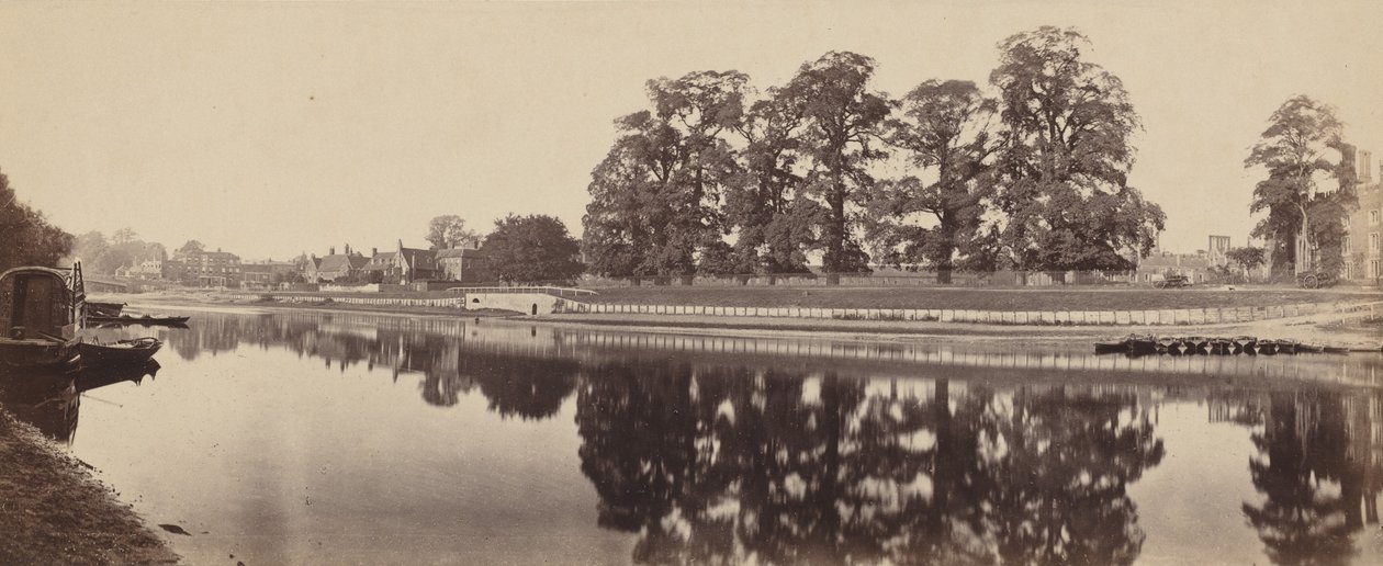 Hampton Court (deuxième vue), 1862 (photo) - Albert Victor Prout