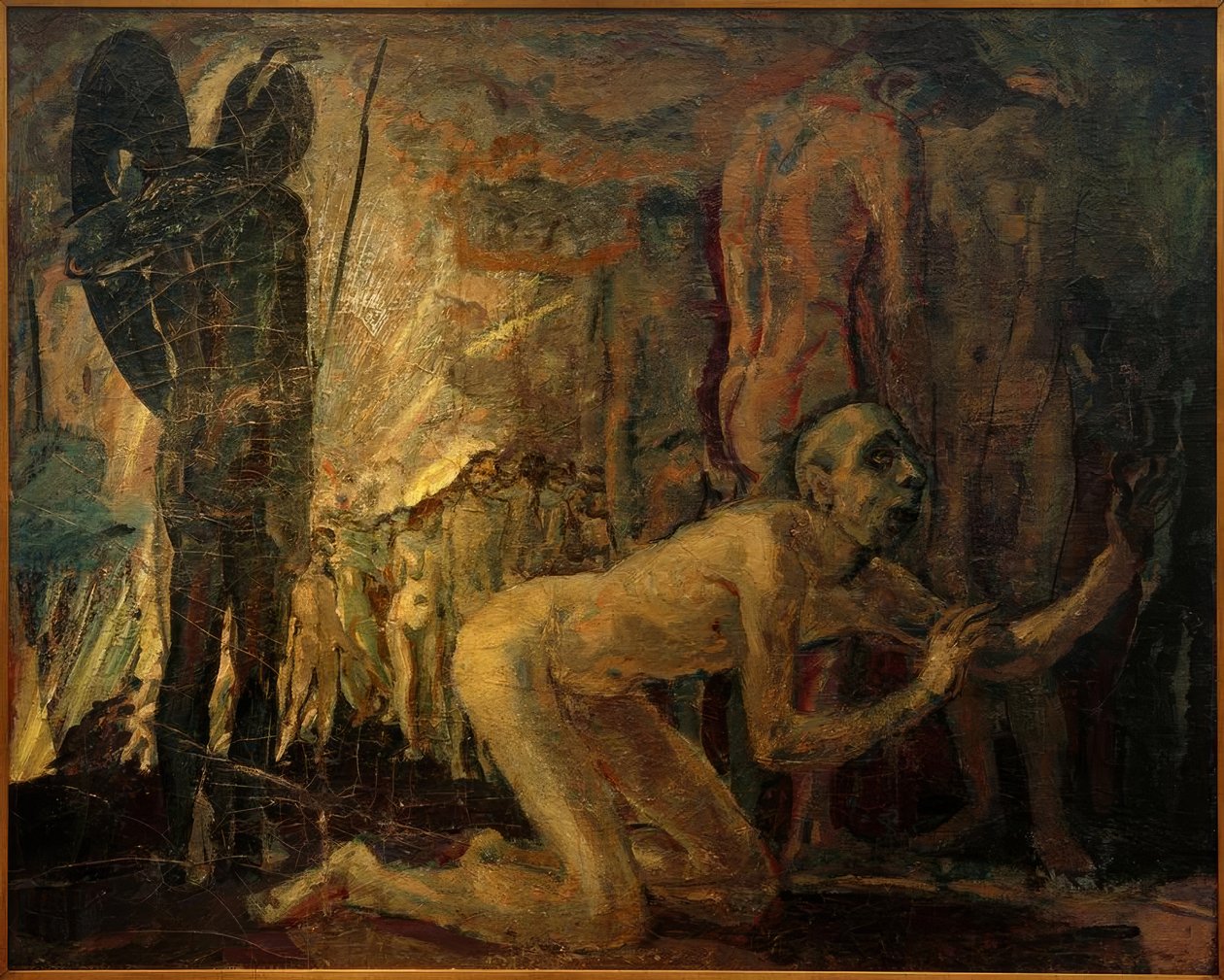 Jérémie avant la déportation à Babylone - Albert Weisgerber