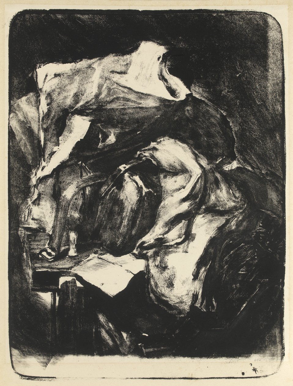 Le sac et le chapeau du docteur Gladstone, vers 1900 - Albert de Belleroche