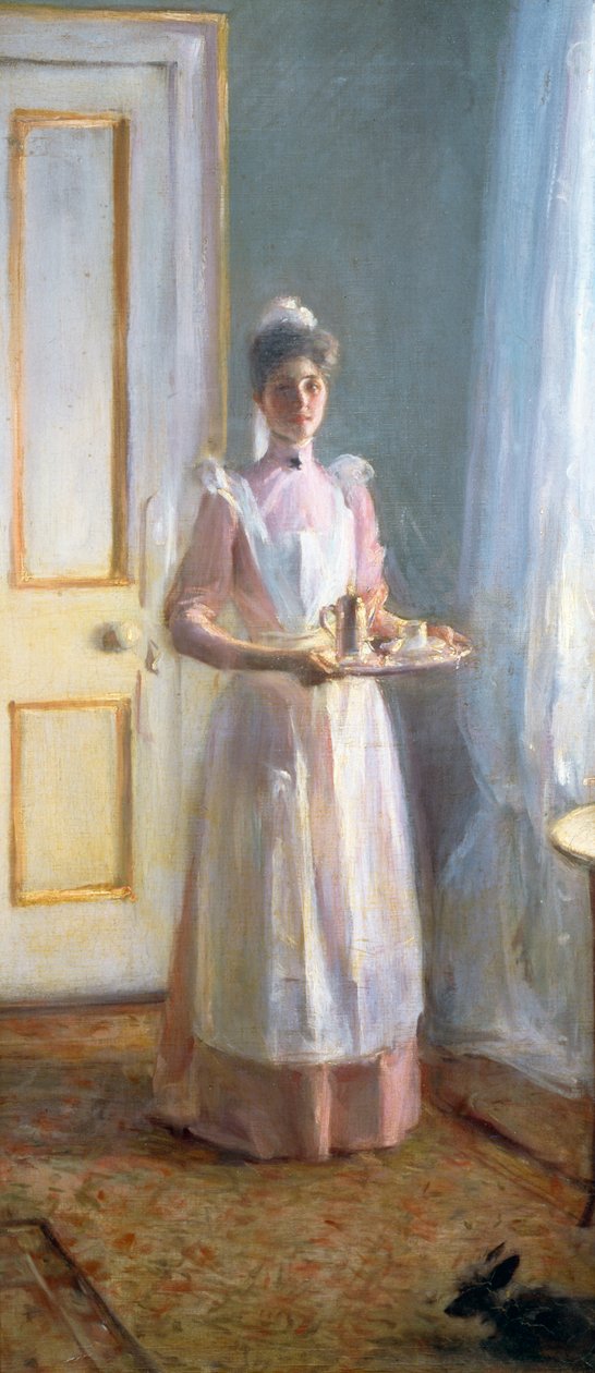 Le serviteur, vers 1900 - Albert de Belleroche