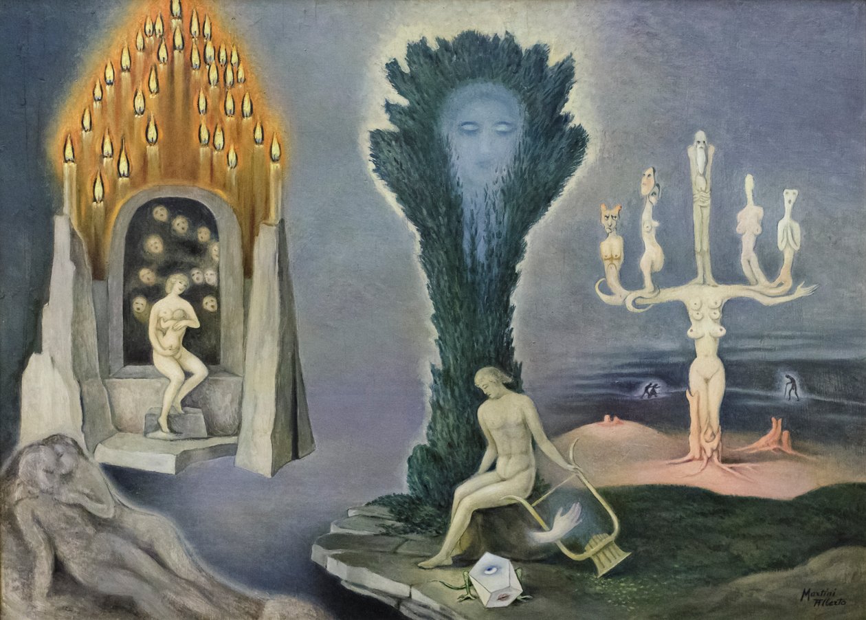 Les trois autels - Alberto Martini
