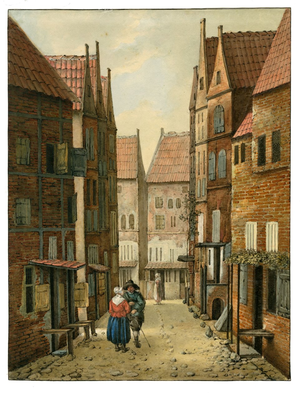 Rue de Delft Albertus Brondgeest d