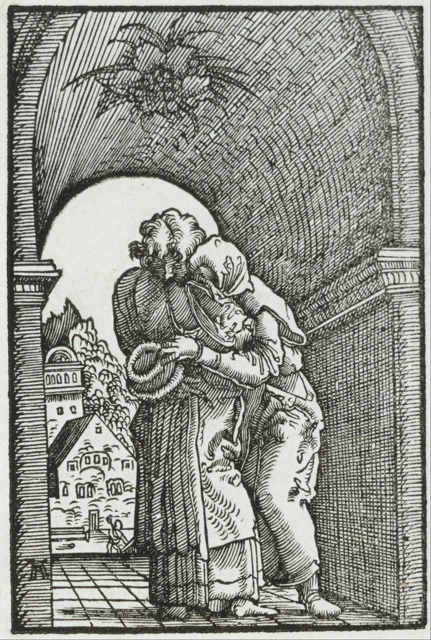 La rencontre de Joachim et Anne - Albrecht Altdorfer