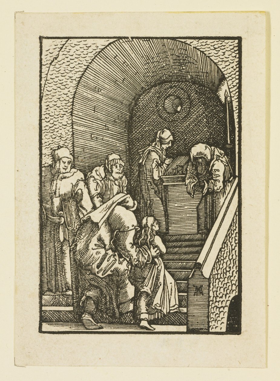 La présentation de la Vierge au temple - Albrecht Altdorfer