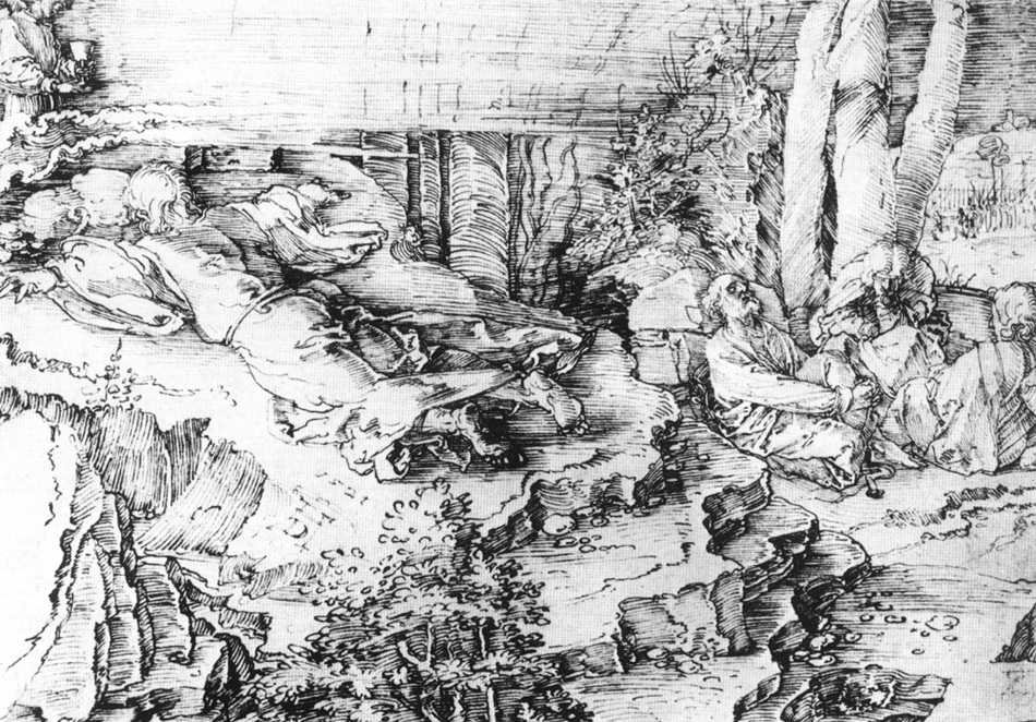 Christ au Mont des Oliviers - Albrecht Dürer