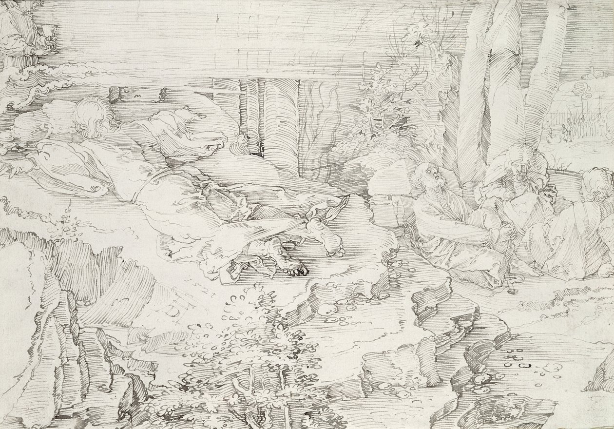 Christ au mont des Oliviers, 1521 - Albrecht Dürer