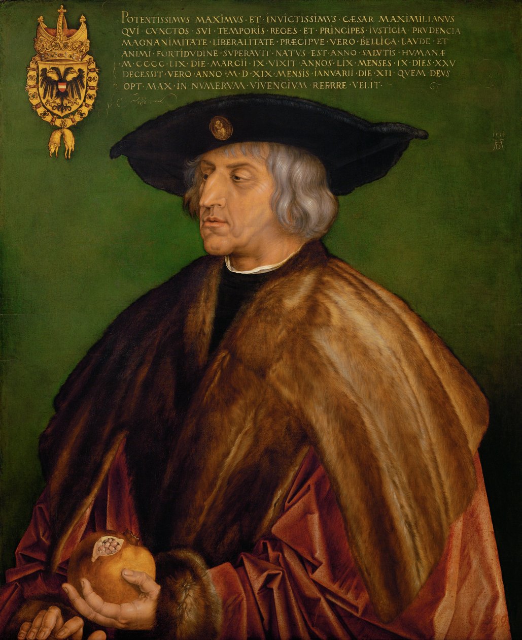 Portrait de Maximilien I - Albrecht Dürer