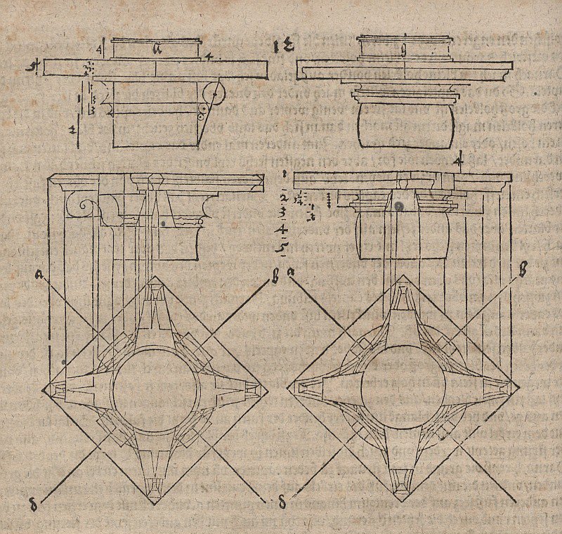 Chapiteaux de colonne torsadée - Albrecht Dürer
