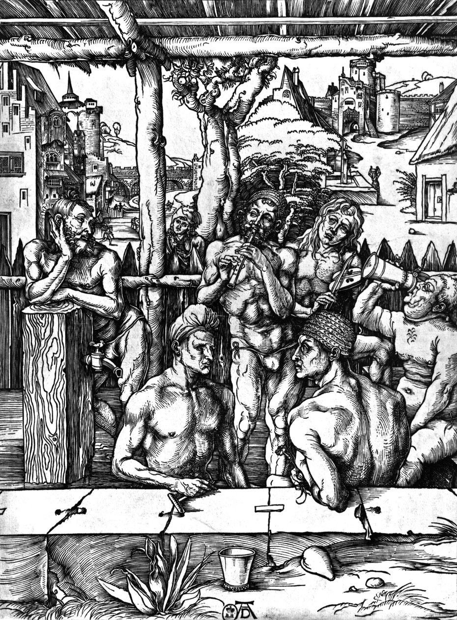 Le bain des hommes, vers 1498 - Albrecht Dürer