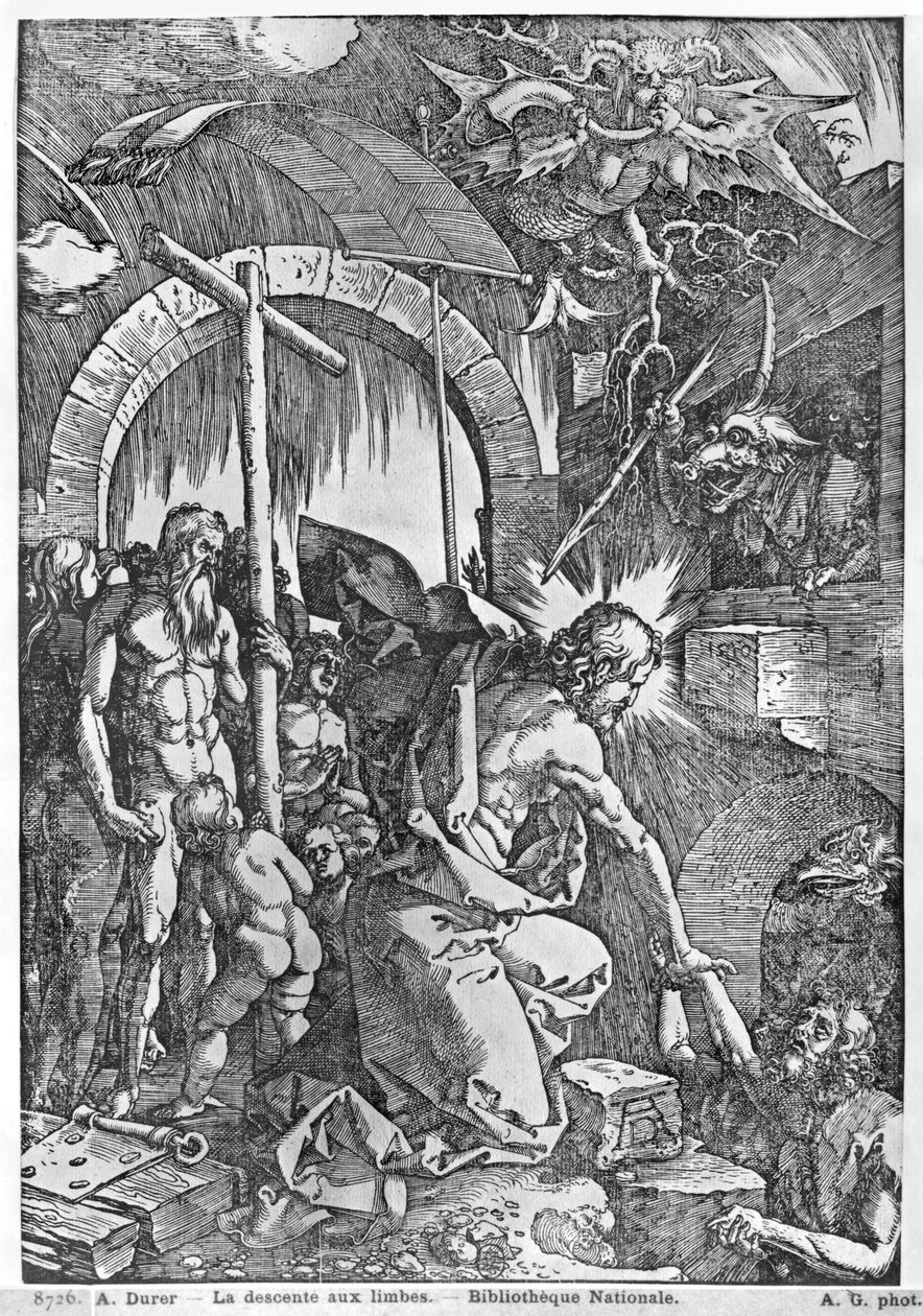 La descente du Christ aux Limbes, de la série 