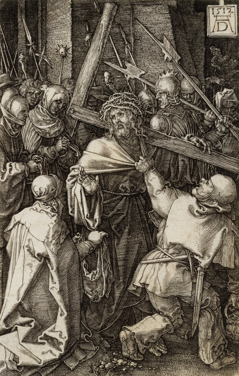 Portement de Croix de La Passion Gravée - Albrecht Dürer