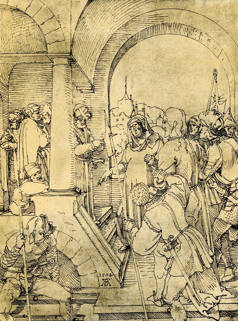 Christ devant Pilate - Albrecht Dürer