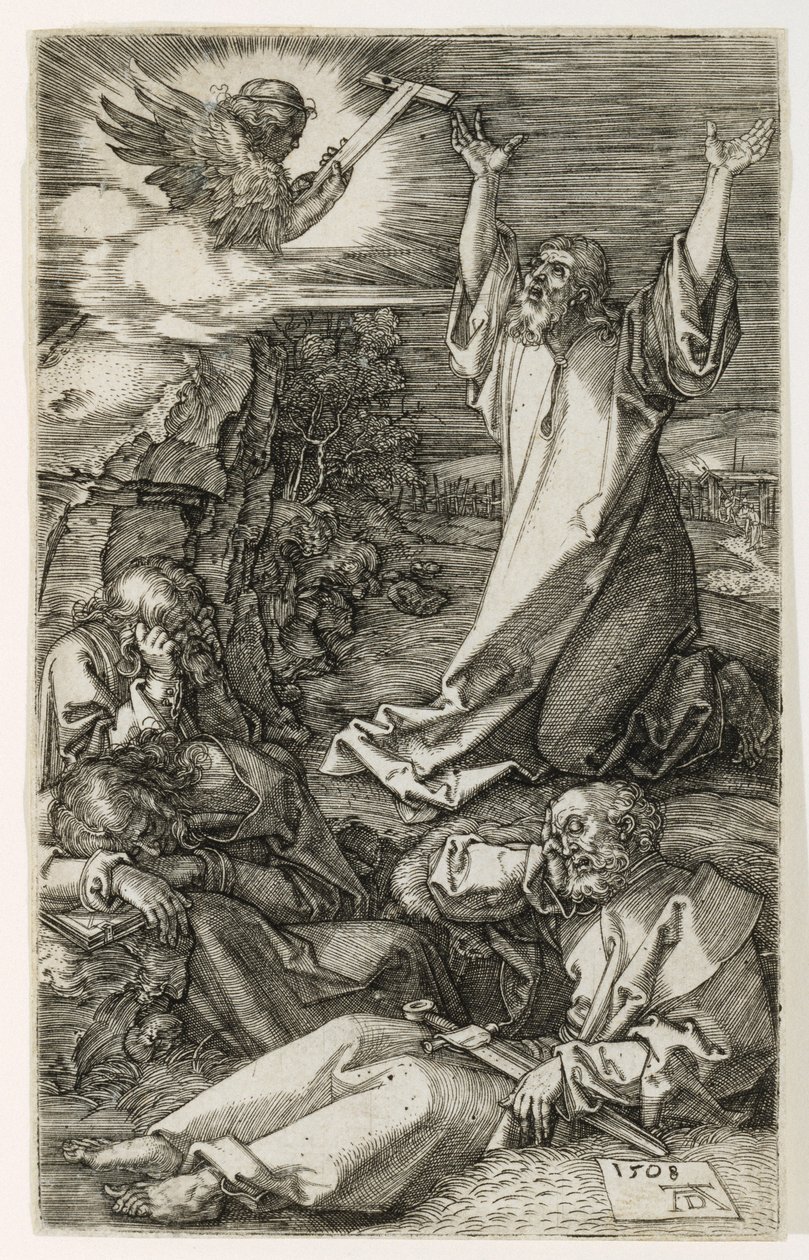 Christ au Mont des Oliviers - Albrecht Dürer