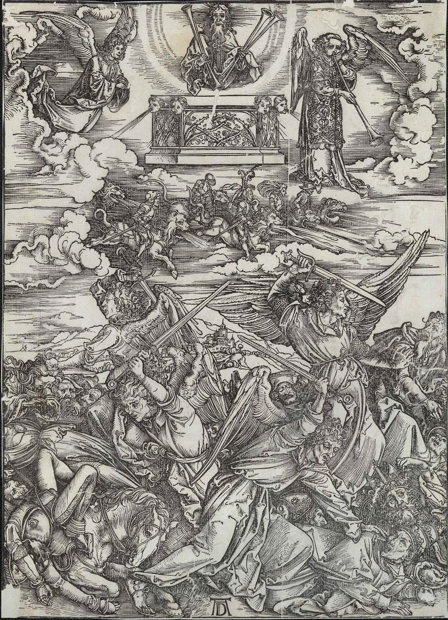Les quatre anges vengeurs - Albrecht Dürer
