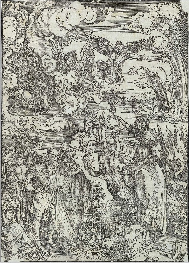 La Prostituée de Babylone - Albrecht Dürer